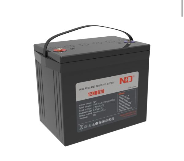 Гелева акумуляторна батарея NARADA 12NDG70
