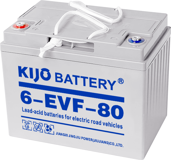 Акумуляторна батарея KIJO 6-EVF-80, 12V, 80Ah