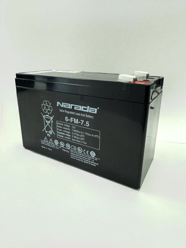 Стаціонарна герметична батарея NARADA 6-FM-7,5