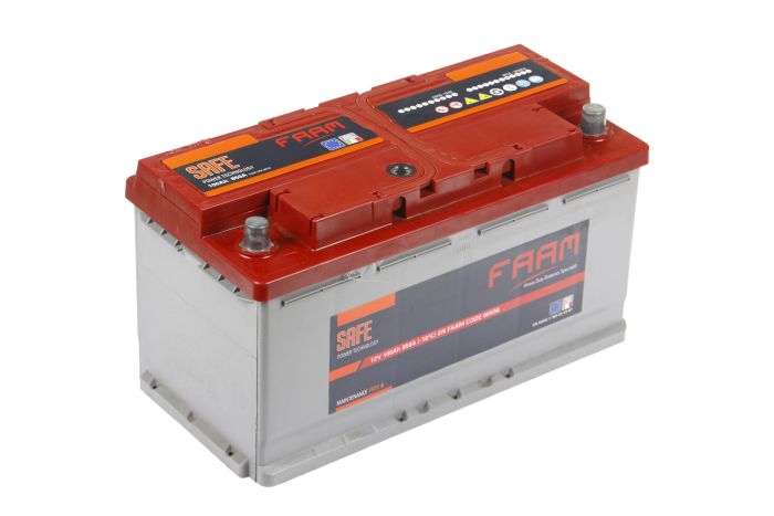 Акумулятор 6СТ-100, FAAM SAFE 00X56 850А, 12В, 100А*год