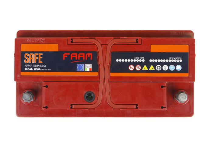 Акумулятор 6СТ-100, FAAM SAFE 00X56 850А, 12В, 100А*год