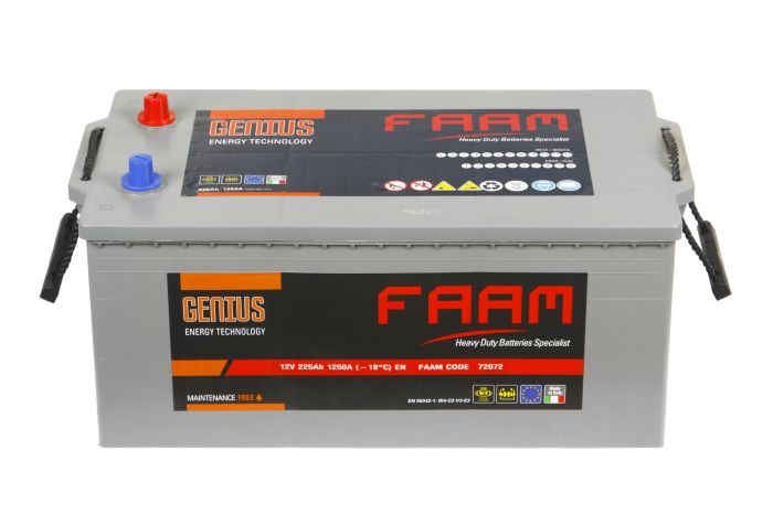 Аккумулятор серии GENIUS 72072 1250А