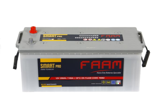 Акумулятор 6СТ-200, FAAM SMART PRO 70082 1100А, 12В, 200А*год