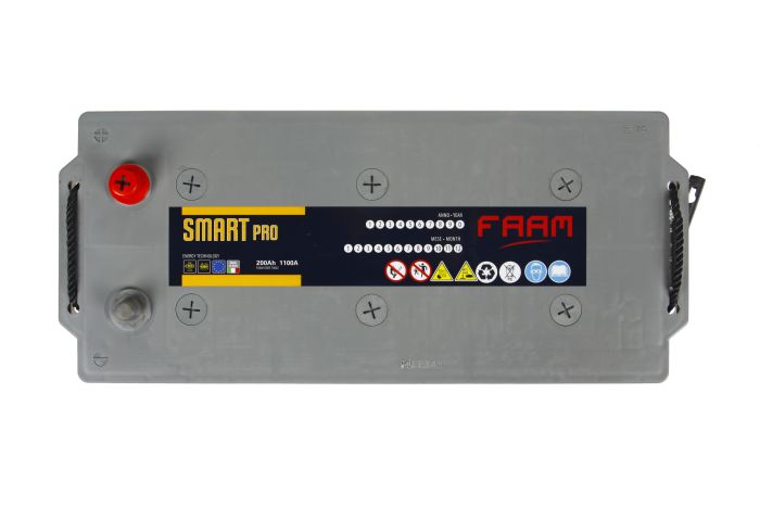 Акумулятор 6СТ-200, FAAM SMART PRO 70082 1100А, 12В, 200А*год