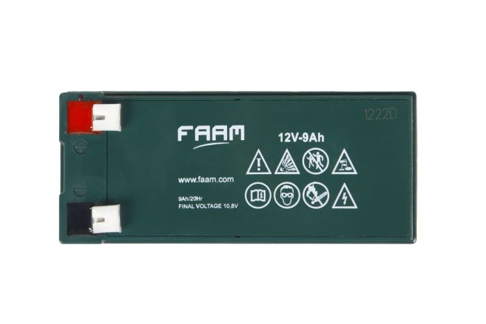 Бокс B2U-48-02-2B для KR2000-RM с аккумуляторами FAAM FTS12-9 (8 шт/9ah)