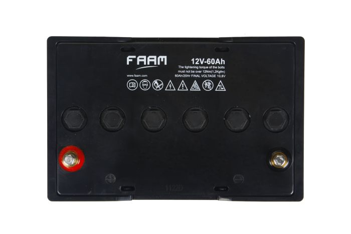 Акумулятор FAAM FLG12-60, 12В, 60А*год