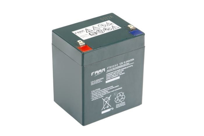 Акумулятор FAAM FTS12-5.0, 12В, 5А*год