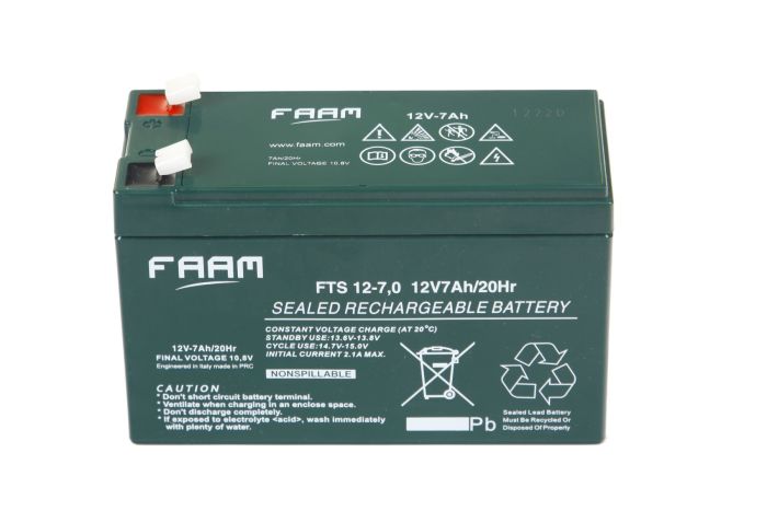 Бокс B2U-36-01-2B для KR1000-RM с аккумуляторами FAAM FTS12-7 (6 шт/7ah)