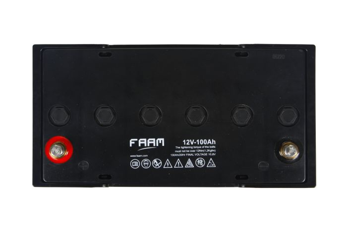Акумулятор FAAM FLG12-100, 12В, 100А*год