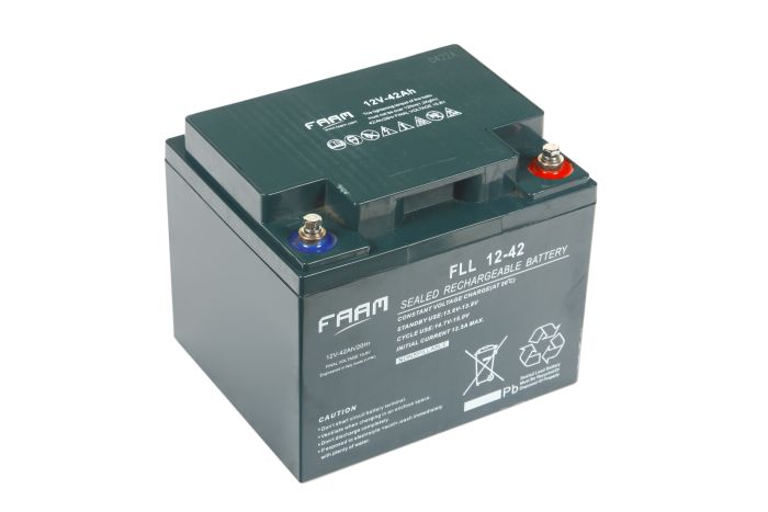 Акумулятор FAAM FLL12-42, 12В, 42А*год