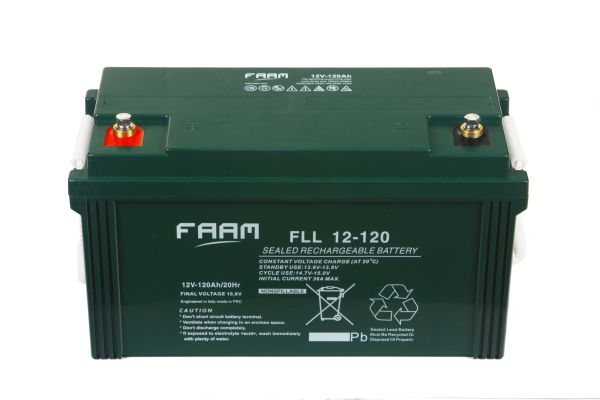 Акумулятор FAAM FLL12-120, 12В, 120А*год