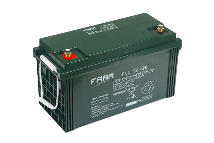 Акумулятор FAAM FLL12-120, 12В, 120А*год