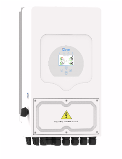 Інвертор гібридний однофазний Deye SUN-8K-SG05LP1-EU-AM2-P (8 кВт, 1 фаза, 2 МРРТ, LV)