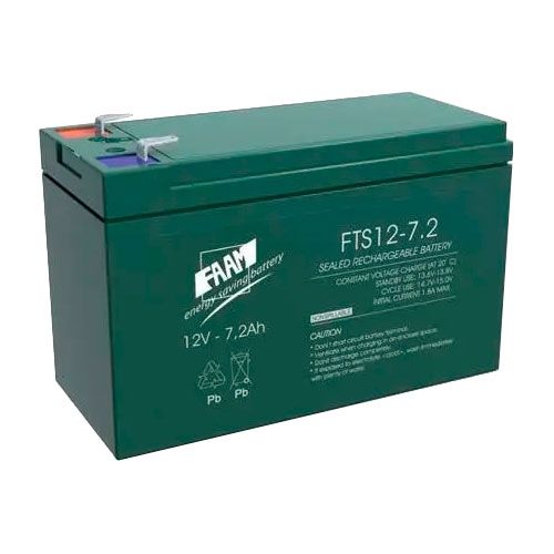 Акумулятор FAAM FTS12-7.2, 12В, 7.2А*год