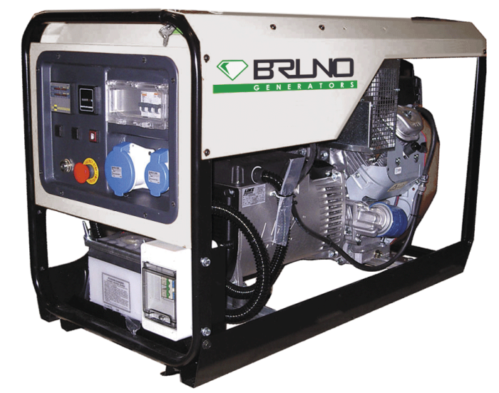 Бензиновий генератор Bruno G13010HMPE-P