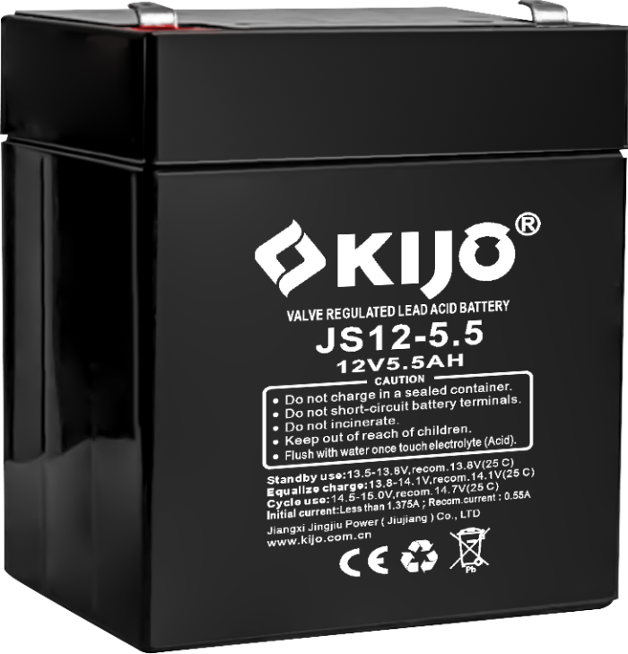 Акумуляторна батарея KIJO JS12-5.5, 12V, 5.5Ah