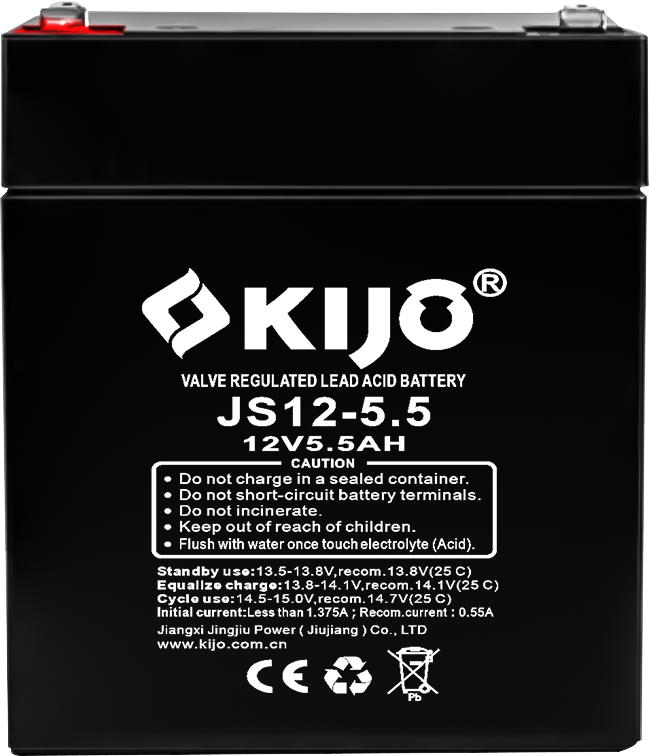 Акумуляторна батарея KIJO JS12-5.5, 12V, 5.5Ah
