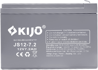Акумуляторна батарея KIJO JS12-7.2, 12V, 7.2Ah