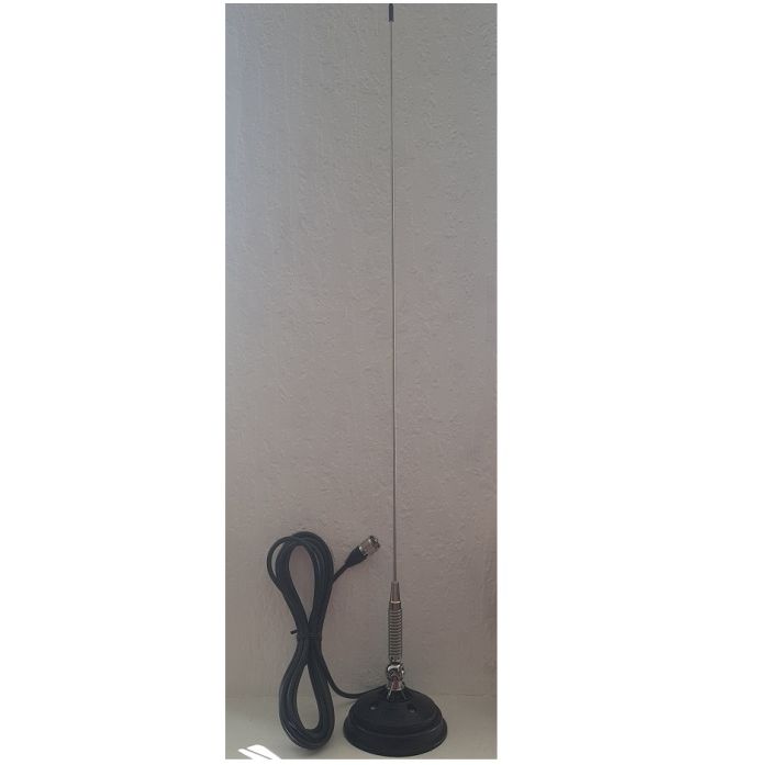 Антена автомобільна SIRIO MGA 108-550 VHF (108-550 МГц) на магніті (70 см)