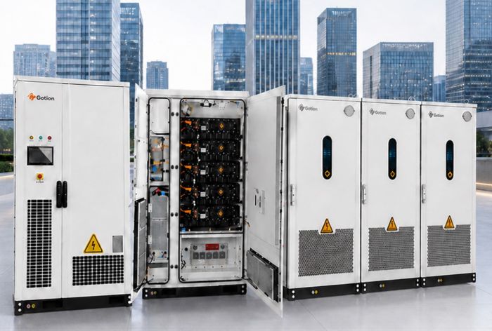 Energy storage unit UZE ESS GOTION 125kW/261 kWh